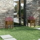 thumbnail image 1 of Jardineras VidaXL de madera maciza de pino marrón miel, 50 x 50 x 70 cm, 2 unidades, 1 of 1