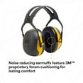 thumbnail image 5 of Peltor Black And Yellow Model X2A/37271(AAD) Over-The-Head Hearing Conservation Earmuffs, 5 of 9
