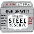 thumbnail image 2 of Steel Reserve High Gravity Beer, 12 Pack, 12 fl oz Aluminum Cans, 8.1% ABV, Domestic Lager, 2 of 6
