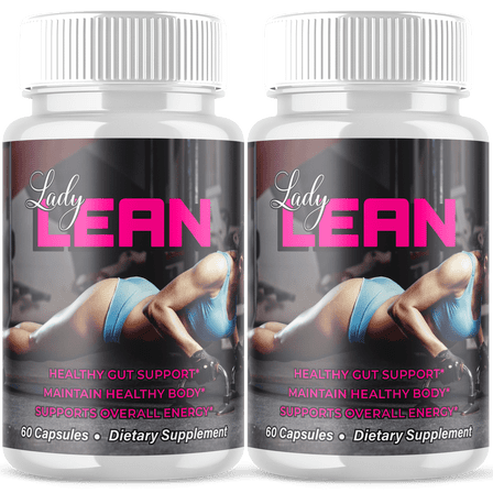 Lady Lean Advanced Formula Pills Supporting Energy and Healthy Lifestyle LadyLean 120 Capsules