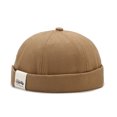 thumbnail image 1 of Bocca Docker gorra sin visera gorras sin ala hombres gorros cúpula Color sólido ajustable Skullcap verano Hip Hop Bobble Hat moda, 1 of 5