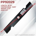 thumbnail image 3 of High Lift Mower Blade Fits Exmark 103-6401-S, 3 of 8