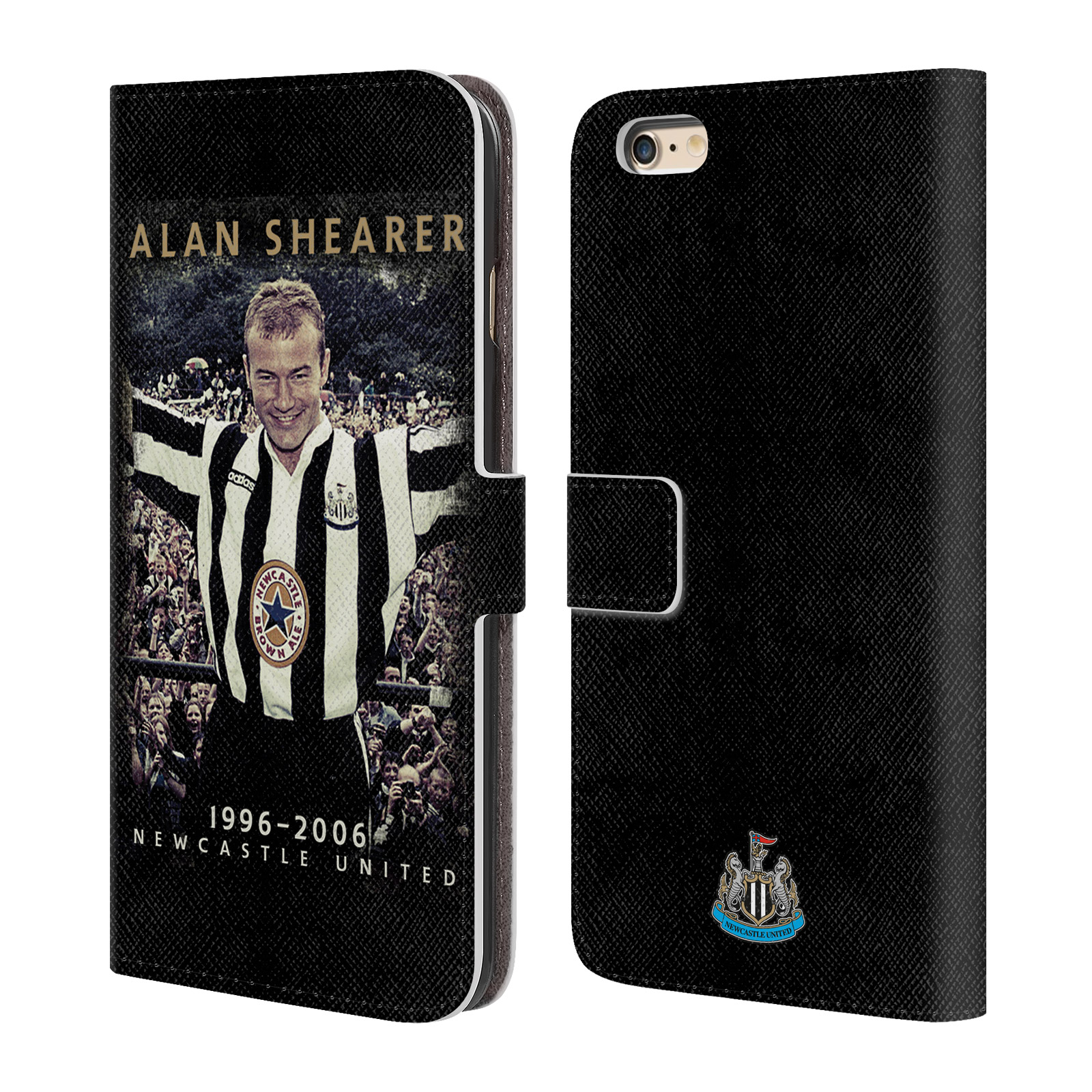 OFFICIAL NEWCASTLE UNITED FC NUFC RETRO BADGE COLLECTION LEATHER BOOK