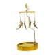 thumbnail image 5 of Candelabro giratorio dorado, porta velas votivas, bandeja de almacenamiento, candelabro para 19cm, 5 of 9