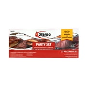 Sterno 70372 27-Piece Disposable Party Pack Chafer Set