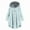 Light Blue, variant on DDAPJ pyju Womens Fleece Long Hoodie Clearance Sales,Button Down Hooded Cardigan Casual Long Sleeve Tunic Sweatshirts Warm Winter Plush Tops Cozy Loungewear Tunic Blouse with Pockets S - 5XL