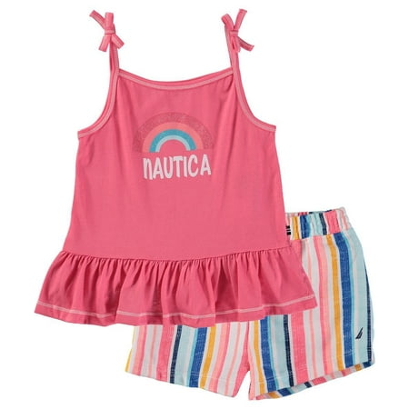 Rainbow Tank Short Set