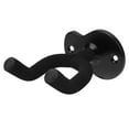 thumbnail image 3 of Guitars Neck Hook, Guitar Wall Mount Holder Space Saving No Slip Metal Base U-Shape With Screws/Anchors For Stringed Instruments Storage/Display Copper Red,Bronze Color,Black, 3 of 8