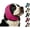 Rosered,Medium#6, variant on Dog Ear Muffs for Noise Canceling, Secure Stable Fit for Fireworks, Thunder & Vet Visits (Beige,Small)
