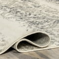 thumbnail image 4 of nuLOOM Freja Faded Floral Grey 5' x 8' Vintage Area Rug, 4 of 9