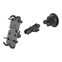 RAM Mounts Quick-Grip XL Vehicle Mount for Smartphone, iPhone 6s Plus, iPhone 7 Plus, iPhone 8 Plus, iPhone XR, iPhone XS Max, iPhone 11, iPhone 11 Pro Max, iPhone 12, iPhone 12 Pro, iPhone 12 Pro