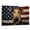 Airedale Terrier, variant on Airedale Terrier Dog American Flag Canvas Poster Wall Art Dog Pictures for Wall Decor Red White Blue Flag of USA Patriotic Painting Print for Living Room Bedroom Office