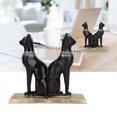 thumbnail image 4 of Egyptian Cat Sculpture, Desktop Ornament Items Storage  For Office, 4 of 8