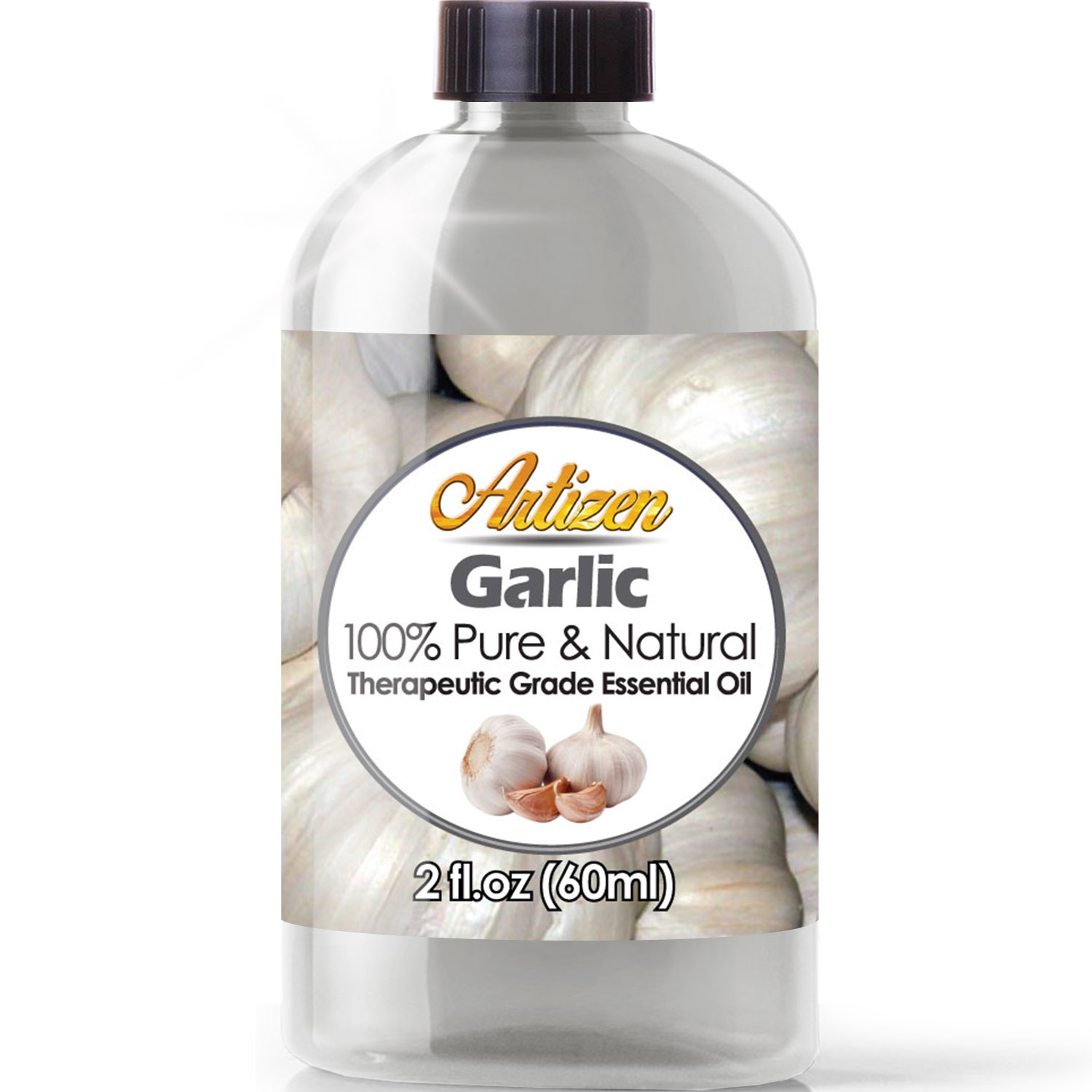 2oz Artizen Garlic Essential Oil (100 Pure & Natural UNDILUTED