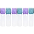 thumbnail image 1 of KAKOWELY root bottle 6 pcs Hair Coloring Root Comb Applicator Bottle Root Applicator Bottle for Home6.61"X1.77"X1.77", 1 of 5