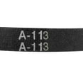 thumbnail image 4 of Uxcell A113 Drive V Belt Girth 113 inch Industrial Power Rubber Transmission Belt, 4 of 5