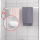 thumbnail image 5 of Soportes de ducha con soporte para poste sin clavos, soportes de retención, soportes para estantes, transparentes para el hogar, 5 of 6