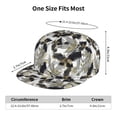 thumbnail image 4 of Hirioo Abstract Watercolor for Baseball Cap Men Cap Flat Brim for Men Women Teens Adjustable Baseball Cap, 4 of 7