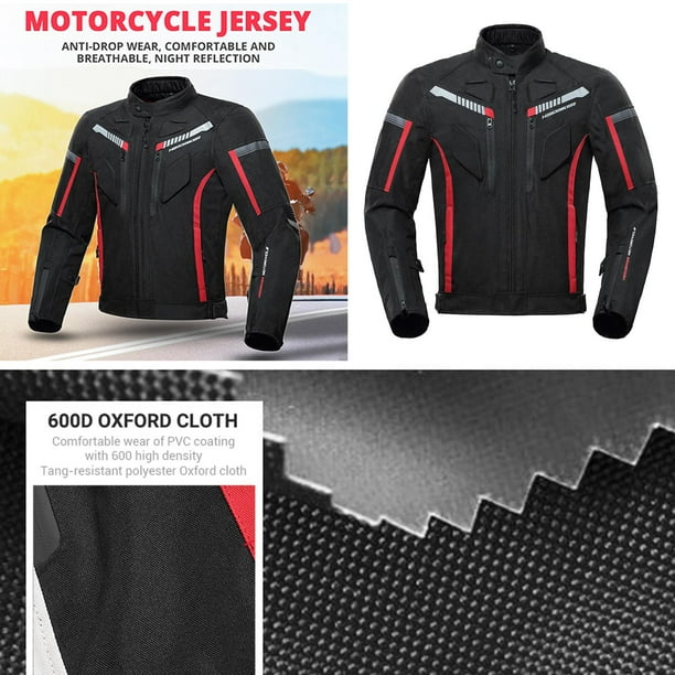 Chaqueta de motocicleta para hombre textil motocicleta CE chaquetas impermeables blindadas ADV 4 rayas reflectantes para la SG Soledad chaqueta de