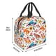 thumbnail image 3 of Easygdp Flowers Birds And Butterflies Bolsa Térmica Premium - Tela Oxford Impermeable, Gran Capacidad, Bolsillo Frontal, Unisex para Trabajo, Escuela, Actividades al Aire Libre y Picnics, 3 of 8