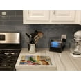 thumbnail image 2 of Carolines Treasures DAC3804LCB 15 x 12 in. Unisex Golden Retriever Christmas Cookies Glass Cutting Board, 2 of 5