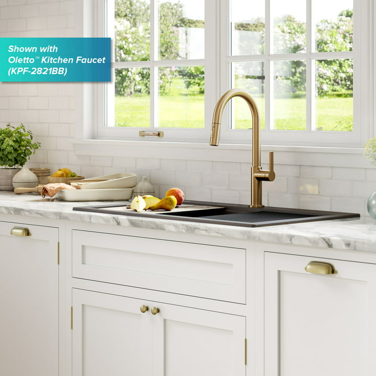 White Kitchen SINK EDGE GUARD, Protects Granite From Chipping