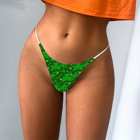 

ForestYashe Women s Panties Women s Underpants Comfort Low-Rise Soft T-Back Panties