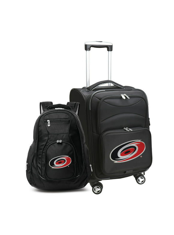 MOJO Black Carolina Hurricanes Softside Carry-On & Backpack Set