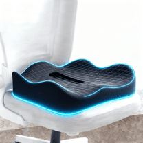 Ergonomic Memory Foam Seat Cushion with Orthopedic Support – Pressure Relief for Office, Car, and Home Use