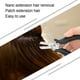 thumbnail image 2 of 1 mini alicates para abrir y quitar extensiones de cabello micro nano circulares, herramienta profesional de extensión de cabello negro, 2 of 5