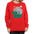 thumbnail image 3 of Tom And Jerry Chandail Molletonné de Noël pour Femmes, 3 of 5