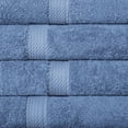 thumbnail image 5 of Premium Egyptian Cotton Highly Absorbent Assorted 4-Piece Plush Towel Set - 20" x 30", 5 of 6