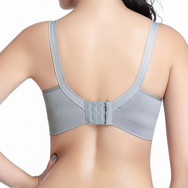 Summer Savings Deals 2023! TAGOLD Plus Size Bras for Womens,Women's Bra  Underwear Removable Shoulder Strap Daily Comfort Bra Underwear 