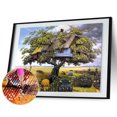 thumbnail image 2 of Wdftyju 5D DIY árbol casa Rhinestone dibujo completo redondo taladro diamante cuadro Kit artesanía Wdftyju 6rt1tb1bu0mz2jz6, 2 of 9