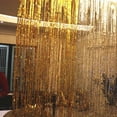 thumbnail image 2 of LCXmlly Rideau à Franges en Aluminium, Haute Brillance, Décor de Fête de Célibataire, 2 of 6