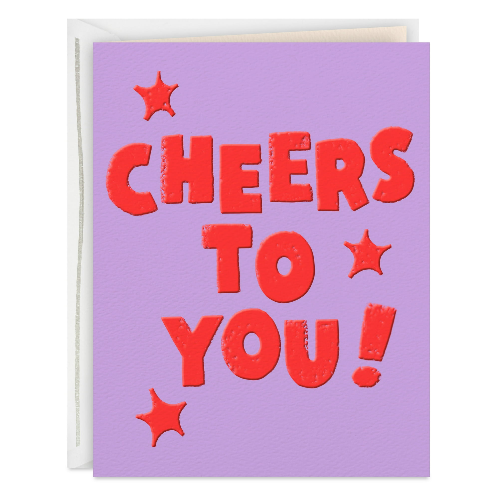 Hallmark Good Mail Congratulations Greeting Card (Cheers to You!)
