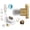 White, variant on Heavy Duty Metal Water Sediment Filter With Clear Housing 40 Unit Capacity