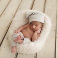 thumbnail image 4 of Newborn Photography Props Mini Posing Sofa White Warm Cradle Commemorative Activities Props Cushion Infant Studio Shooting Chair Photo Aiding Tool Fancy Dress, 4 of 9