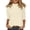 4# Beige, variant on Mock Neck Tops for Women 3/4 Sleeve Dressy Casual T Shirts Loose Fit Spring 2026 Lightweight Solid Work Blouses Cyan XL