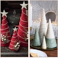 thumbnail image 4 of 5 Pcs Paper Mache Cones Open Bottom 13.8in, 11.8in, 9.8in, 7.87in, 5.9in, Extra Thick Cardboard Cones for Crafts Paper Cones for Christmas Valentine Gnomes Christmas Tree DIY Projects and Decorations, 4 of 7