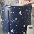 thumbnail image 2 of facefd Baignoire Portable Pliable Séparée Facile à Installer pour Extérieur Intérieur, 2 of 8