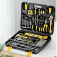 thumbnail image 2 of 108 Pieces Household Mechanic Tool Set Craftsman Basic Tool Kit Mechanic Hand Tool Set For DIY Home Maintenance, 2 of 8