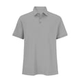 thumbnail image 2 of ameIAEA Mens Golf Shirts Casual Short Sleeve Button Classic T-Shirts Basic Solid Color Summer Tops, 2 of 5