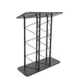 thumbnail image 4 of FixtureDisplays Podium en Métal Double Largeur Design Moderne 13137, 4 of 10