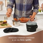 Crock-Pot Lunch Crock Food Warmer 20 oz, Black Licorice