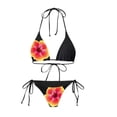 thumbnail image 5 of Trajes de baño para mujer, conjunto de traje de baño estampado de dos piezas a la moda para mujer, trajes de baño para mujer, trajes de baño para mujer, trajes de baño de moda de playa para mujer, 5 of 5
