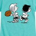 thumbnail image 3 of Peanuts - Marcie Patty Football - Toddler & Youth Girls Short Sleeve Graphic T-Shirt, 3 of 6