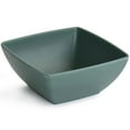 thumbnail image 5 of Gibson Home Grayson Melamine 12 Piece Square Dinnerware Set in Green, 5 of 5