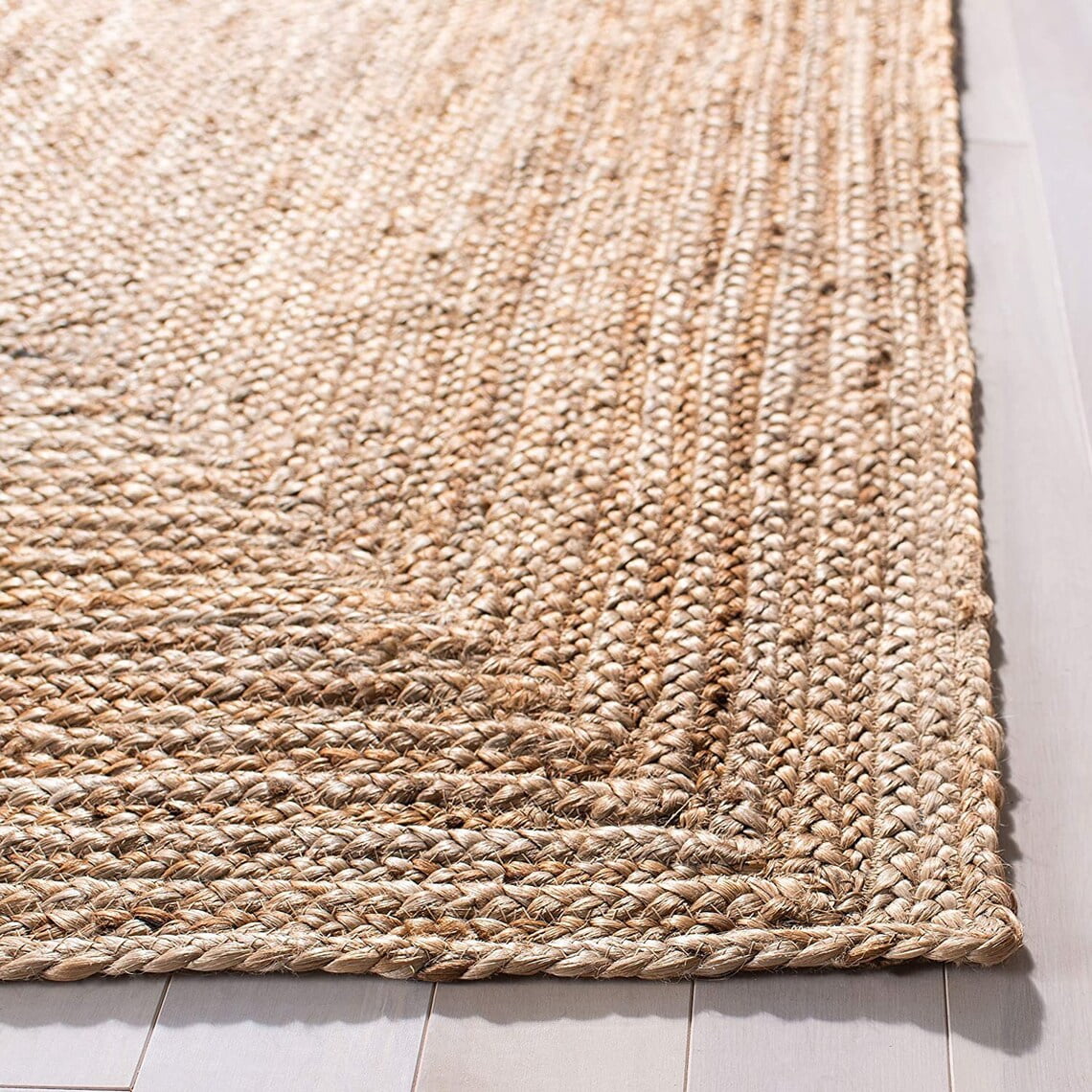 Handmade Braided Natural Pure Jute Area Rugs ,Home Décor Rugs Size 2 x 4 Feet ( 60 cm x 120 cm )