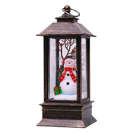 

ESULOMP Christmas Decoration LED Wind Lantern Christmas Micro Night Light Christmas Gift